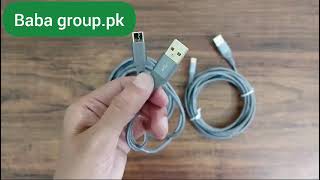 Type C Fast Charging Cable - Braided Type C Fast Charging Cable 3m