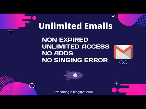 TEXIDO MAILS | New app For Unlimited Temporary Mails | #texidomeg