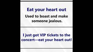 Useful idioms : Jealous #idioms #englisgrammar #vocabularywords #dailyenglishpractice