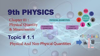 Chapter No 01 | Topic 1.1 | Physical and Non-Physical Quantities |  9th Physics New Book | 2025-26