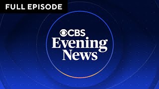 "CBS Evening News" Full Broadcast | July 25, 2025