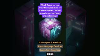 AI 900 Speech and Language Services