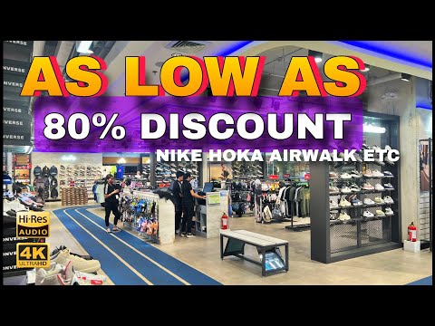 Shoe Bargain Halos Pamigay na Circuit Mall Makati 🇵🇭 | 4K Food and Walk Tour |