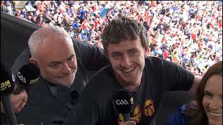 PAUL MESCAL & HIS DA ENJOYING TIPPERARY V CORK 2025 ALL IRELAND HURLING FINAL GAA