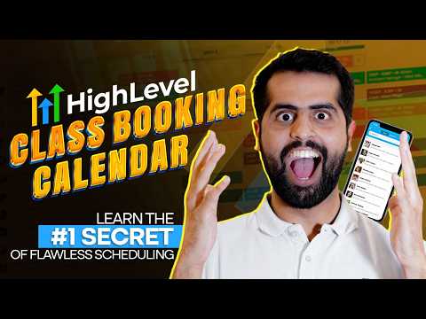 Introduction To Class Booking Calendar GoHighLevel | Tutorial For Beginners