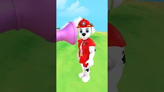 Pizza Pizza! Tung Tung Sahur & Cappuccino Trolls Marshall! 🍕😆 #pawpatrol #funny #animation
