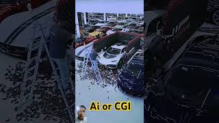 AI or CGI #cartok #ai #cgi #cgianimation #aiart #fyp #shorts