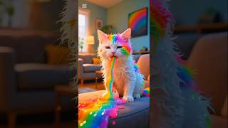 😹🌊Dad Freaks Out-Kitten's Bath TurnsInto a Flood Nightmare #cat #funny #cutecat #viralvideo