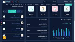 Medical Bootstrap 5 Admin Dashboard Webb App Template with RTL Dark Theme