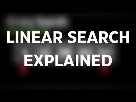 LINEAR SEARCH Explained