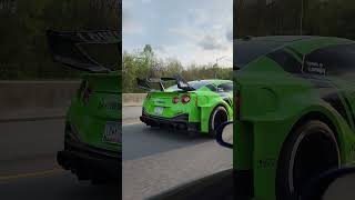 The Coolest GTR owner #NissanGTR #gtr #libertywalk
