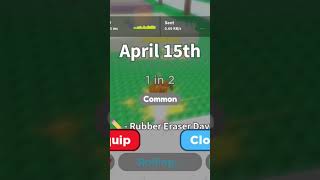 Did I roll ur birthday? | Calendar RNG #robloxrng #roblox #rng #birthday #calendar