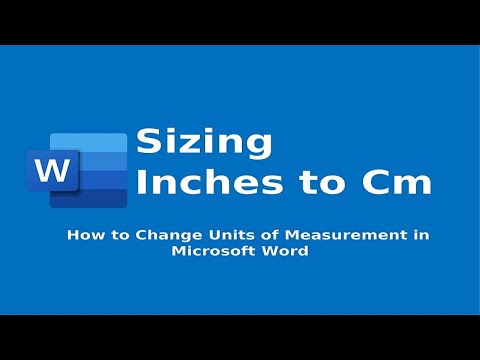 How to Change Units of Measurement in Microsoft Word