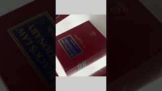Black's Law Dictionary | Satisfying #law #dictionary #short #ytshorts
