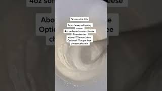 Easy strawberry fluff #ketofood #ketolifestyle #ketorecipes #lowcarb#EasyKeto #EasyKetoRecipes