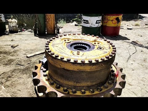replacing the new oil seal of the final drive D9N caterpillar