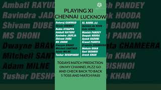 #tata ipl 2022 #playing xi #iplt #lknvscsk full squad and preview.