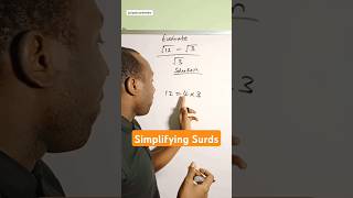 Simplifying a fraction containing Surds.  #surds #fractions #simplify #gpadlearnmaths