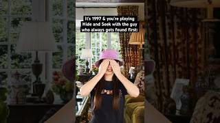 #90skids memories: Playing Hide and Seek with the guy who always gets found first! #nostalgia #90s