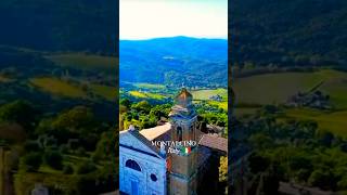 🌍Why Visit Montalcino: Tuscany's Wine Haven? 🍷🏰#travelitaly #tuscanytravel