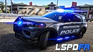 GTA 5 MODS LSPDFR SOUTH FULTON IN GTA 5 CITY PATROL