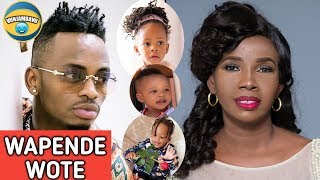 Diamond Ampatanisha mama yake na Dylan wa Hamisa, Tiffah na Nillan wa Zari