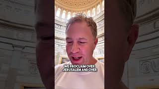 Prayer inside the US Capitol for Israel and the United States