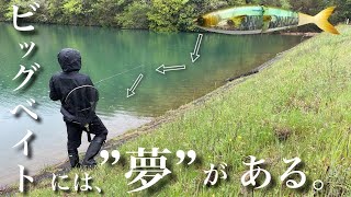 【バス釣り】他のビッグベイトを置き去りにしてしまう程のルアーがそこにはありました。マドタチ　ギミキン