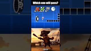 Geometry Dash: Which gamemode will pass? #shorts