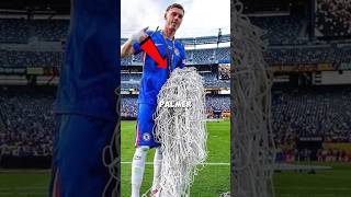 why did Palmer Cut the goal net? #football