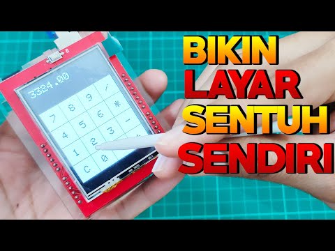 Membuat Kalkulator Layar Sentuh Menggunakan 2.4 inch TFT LCD - Arduino Project Indonesia