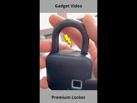 Fingerprint Locker System🔒 Top gadget Video ❤