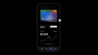 Credit Card App Concept: Dynamic Balance Adjustments with String Variables in Figma