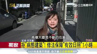 蓋高樓殃日照權！矮公寓嘆成「病態建築」｜三立新聞台