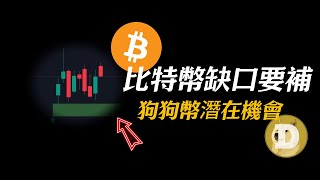 比特幣下方缺口插針就是機會，狗狗幣潛在機會要來！BTC ETH ADA DOGE【行情更新】