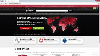 Web Application Penetration Testing |  Identifying vulnerable targets with Shodan