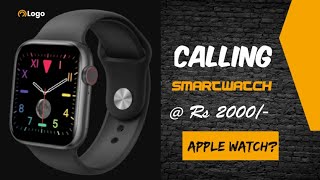 Best Calling smartwatch| Apple clone| 2021| Hindi| #Aeofit