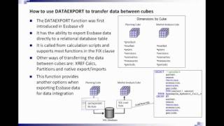 Transfer Data between Oracle Hyperion Essbase Cubes using DATAEXPORT: Performance Architects How To