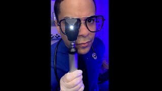 Fastest ASMR Cranial Nerve Exam #shorts 1 Minute Light Triggers