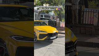 New Lamborghini Urus SE delivered in Mumbai #lamborghini #urus #urusse #shorts #trending #shortvideo