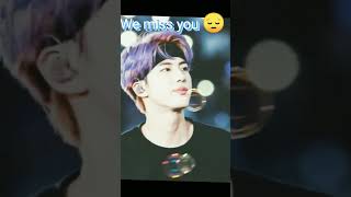 Jin's military time😔 #btsshorts #jinmilitary #jinshorts #bighit_official_bts #btsarmybd #bd