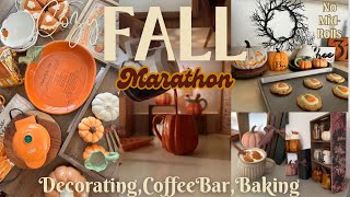 COZY🍂🕯️FALL DECORATING 2025 MARATHON, FALL COFFEE BAR IDEAS, FALL DECOR IDEAS #falldecor #fallvibes