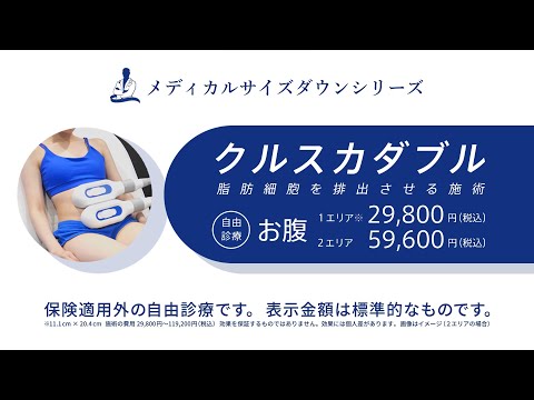 湘南美容クリニックCM　メディカルサイズダウンシリーズ　脂肪細胞ズがいなくなればリバウンドなし編