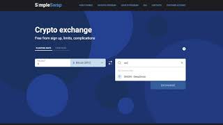 Learn How To Buy DeepOnion on SimpleSwap - Exchange Bitcoin to $ONION