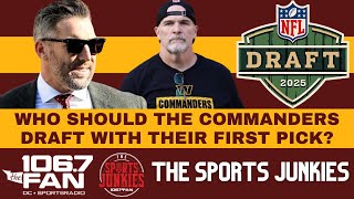 Who Should The Commanders Draft? | Sports Junkies