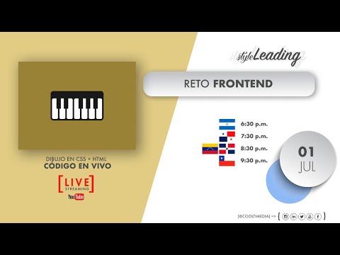 Directo - Reto FrontEnd "Piano" | CSS Battle