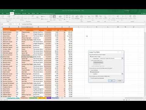 Lesson 14   Topic 1   Creating Pivot Tables
