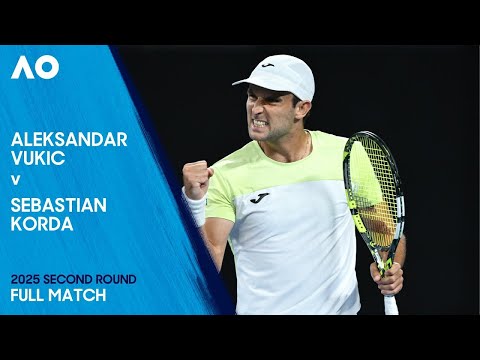Aleksandar Vukic v Sebastian Korda Full Match | Australian Open 2025 Second Round