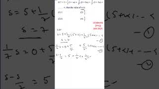 IIT Mains 2025 PYQ #maths#jee #iitjee #iitjeemaths #exams #exam #iitmaths #iitmath  #telugumedium
