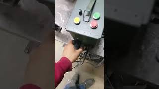 Belt Grinder Power #3phase #beltgrinder #vfd